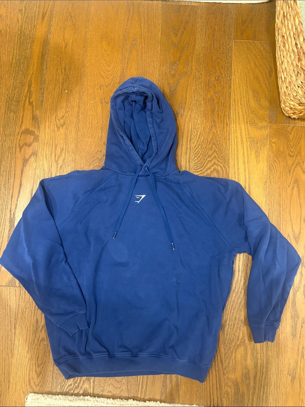 Gymshark Royal Blue Hoodie with Small Logo
